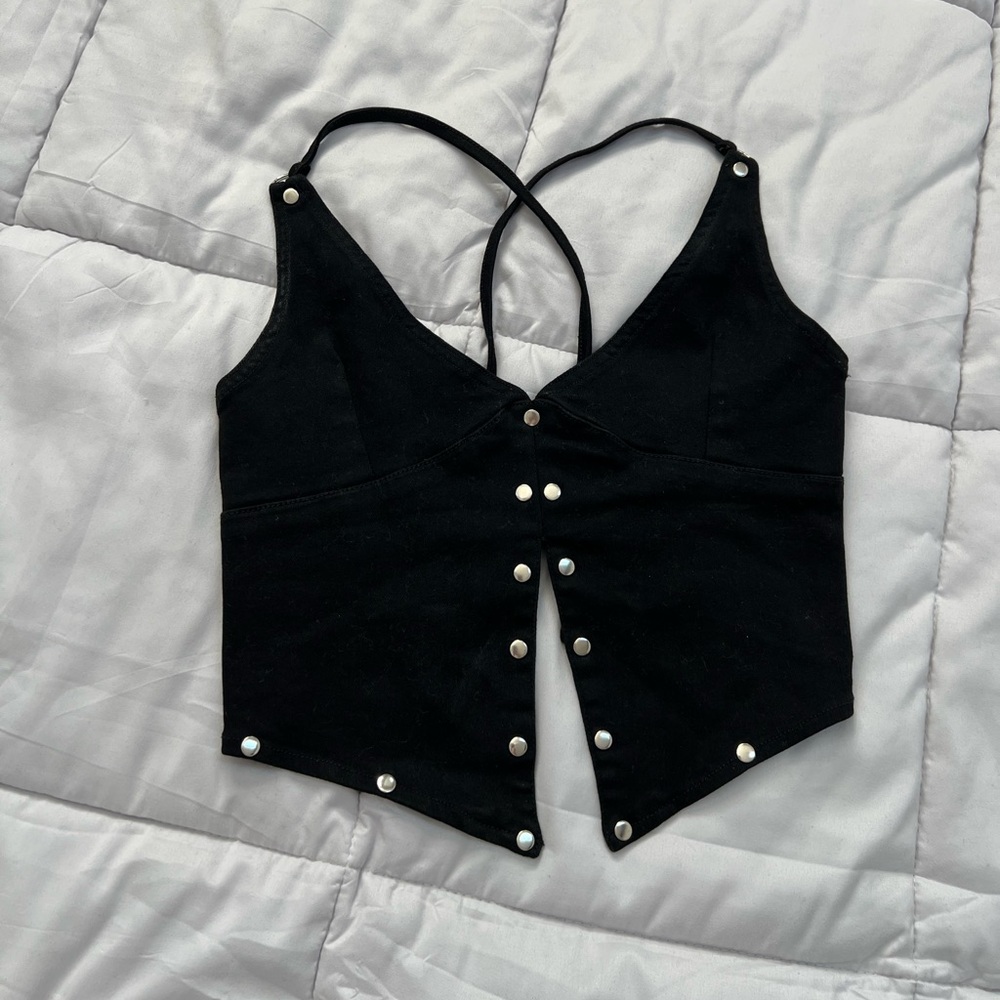 I.AM.GIA Elsi Denim Top
